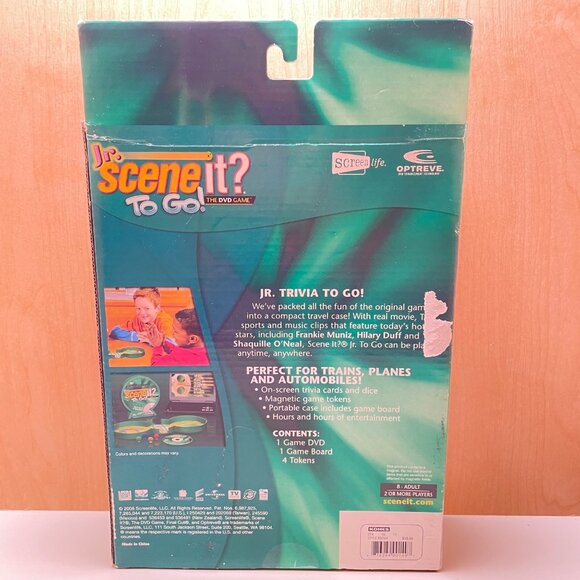 Jr. Scene It? To Go! The DVD Game - Movie Music TV & Sports Trivia - Picture 7 of 10